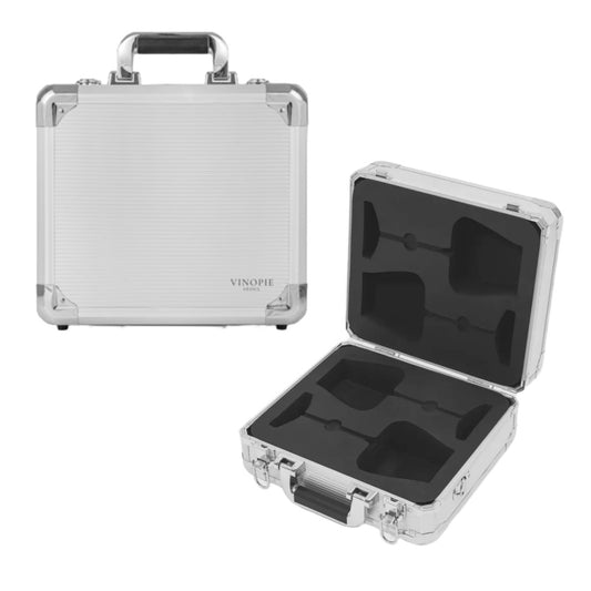 [Zieher] Aluminum 2pcs Wine Glass Case