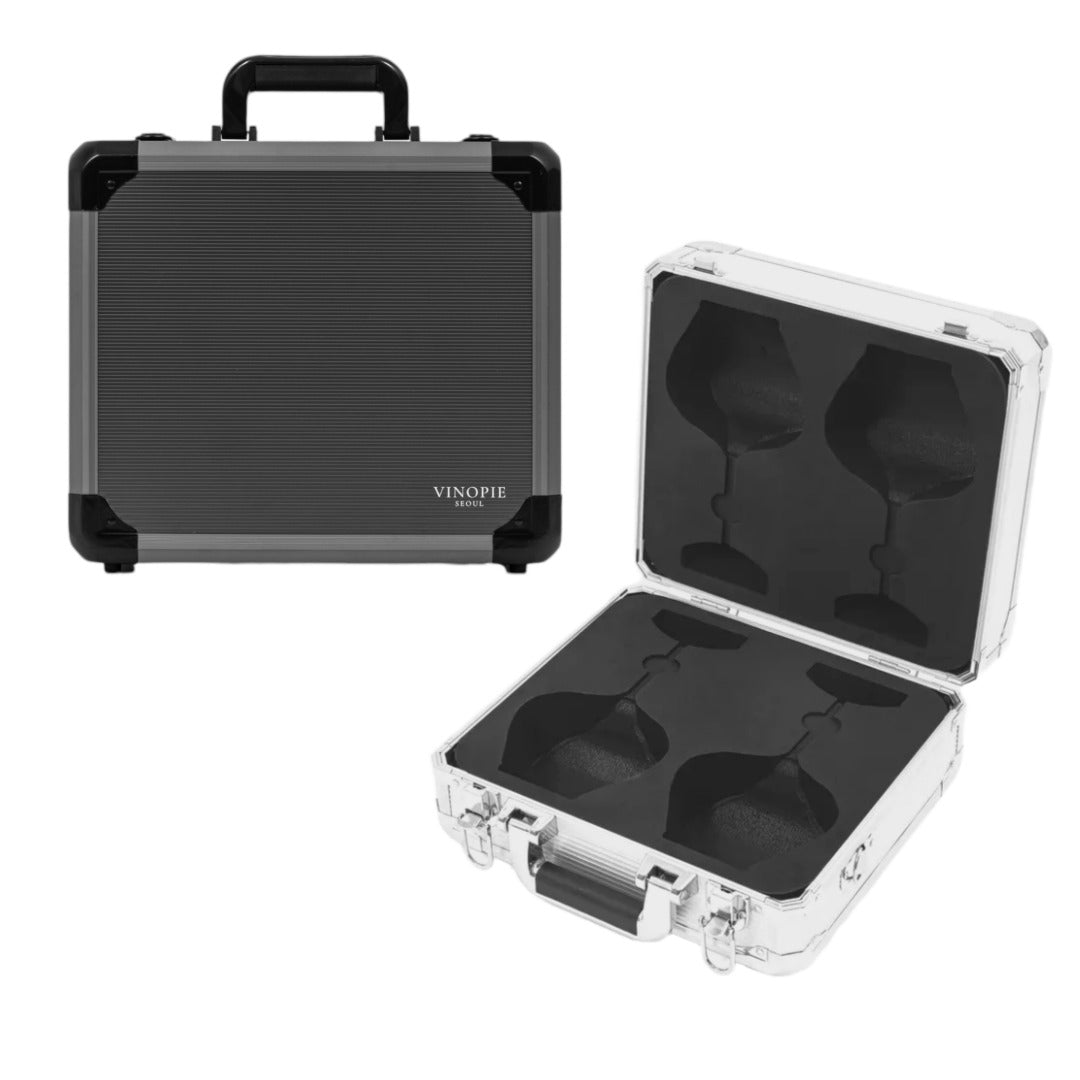 [Sydonios] Aluminum 2pcs Wine Glass Case
