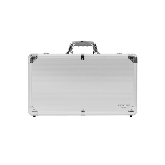 [Custom Inserts] Aluminum 4pcs (2+2pcs) Wine Glass Case