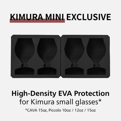 [Kimura] Aluminum Hardshell 2pcs Mini Case