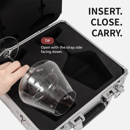 [Sydonios] Aluminum Hardshell 2pcs Case