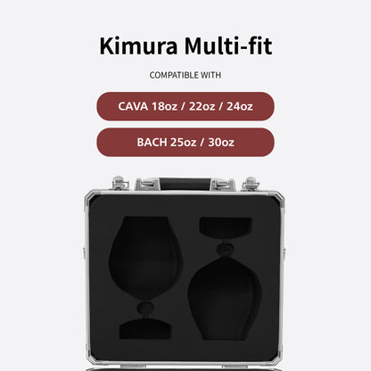[Kimura] Aluminum Hardshell 2pcs Case