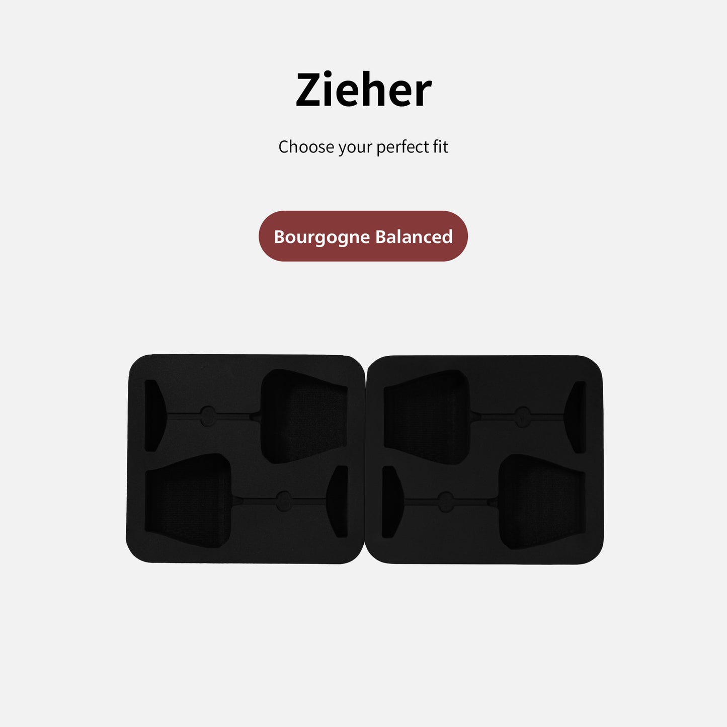 [Zieher] Woven Hardshell 2pcs Case