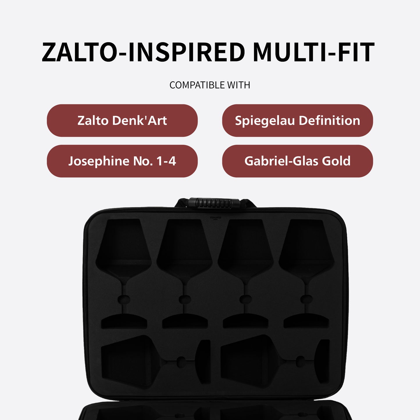 [Zalto] Woven Hardshell 6pcs Case