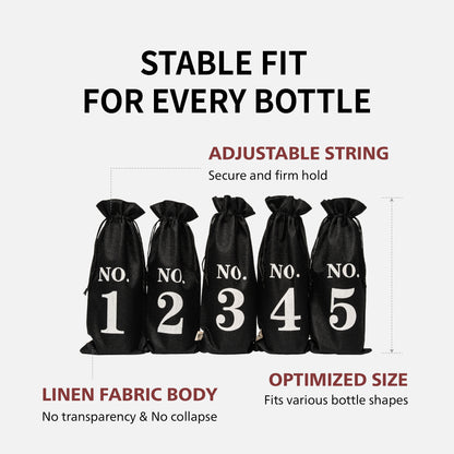 Blind Tasting Cover (Numbered, 10 pcs)