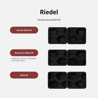 [Riedel] Aluminum Hardshell 2pcs Case