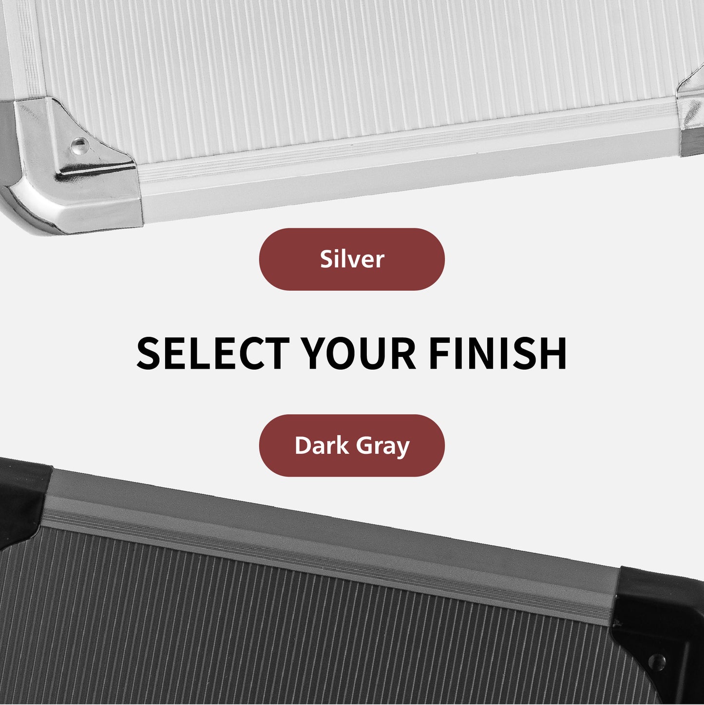 [Custom Inserts] Aluminum Hardshell 4pcs (2+2pcs) Case