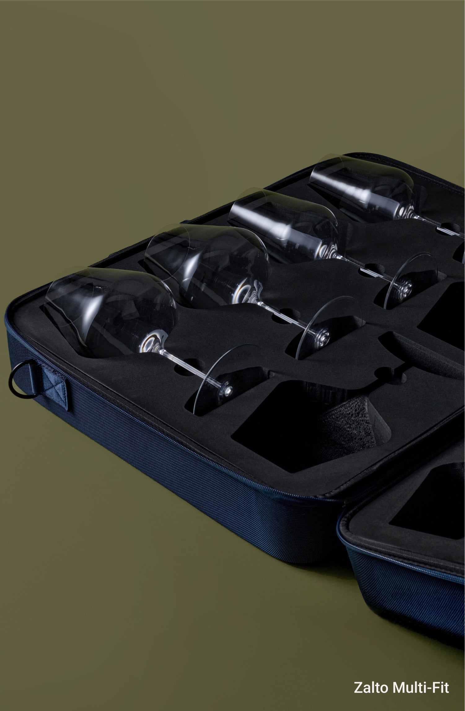 Wine Glass Case 6PCS Foam Inserts