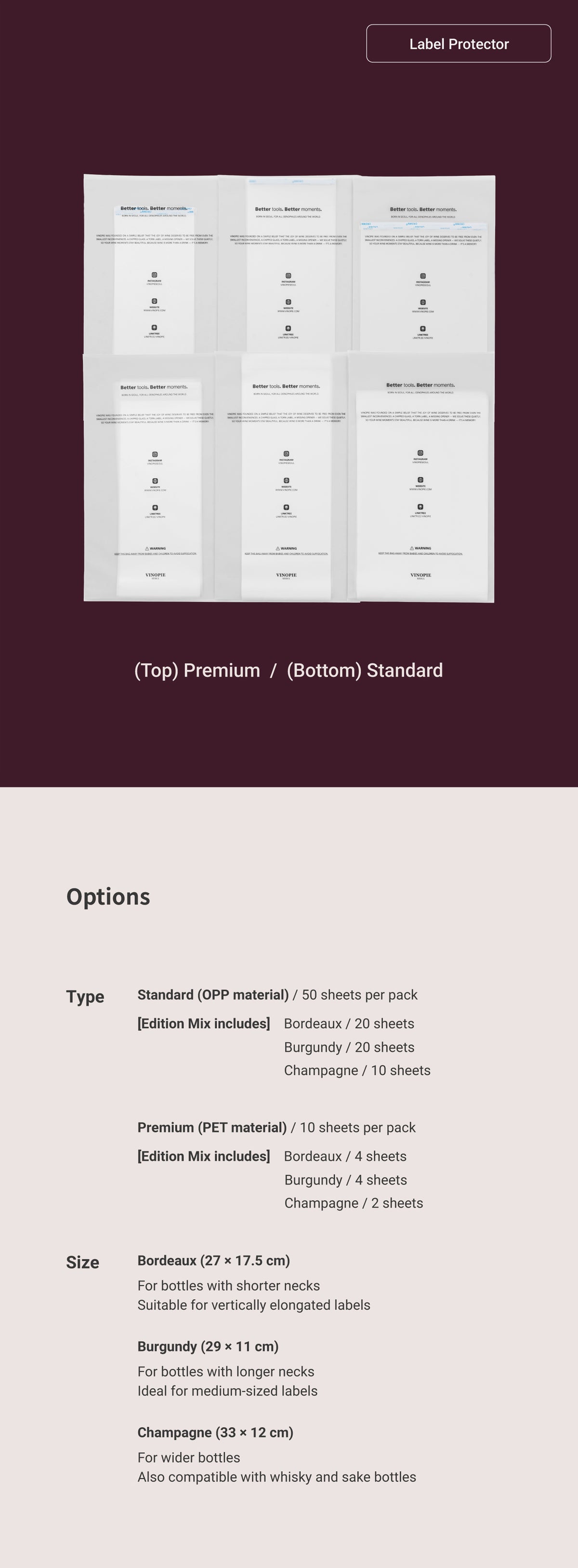 Label Protector Premium