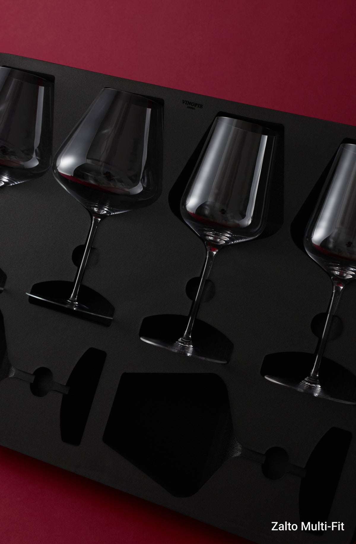 Wine Glass Case 6PCS Foam Inserts